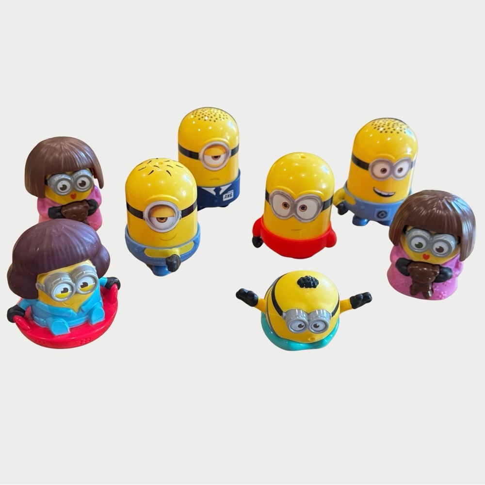 Despicable Me Minions McDonald’s Happy Meal Toys Bundle Lot